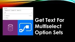 Get Text For CDS Multiselect Option Sets Using Power Automate