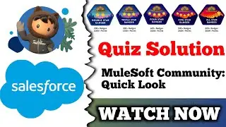 MuleSoft Community: Quick Look | Salesforce Trailhead | Explore the MuleSoft Community
