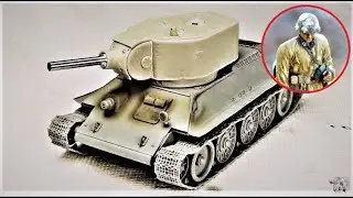 Let's Build 1/35 Dragon T-34 (BABY KV-2) | T-34/122 Buddy Build!