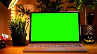 Green screen computer intro copyright Free anyone use this in his video