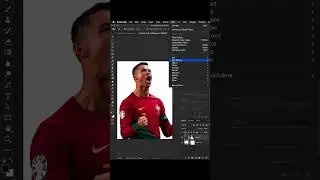 Cristiano Ronaldo digital painting photoshop 
