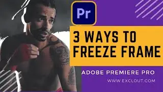 How To Freeze Frame In Adobe Premiere Pro - 3 easy ways!