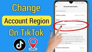 How to Change Your TikTok Region | How to Change location on Tiktok | Change Region on Tiktok 2024