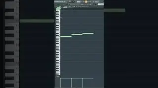 resize notes from left in piano roll fl studio #producer #flstudio #shorts