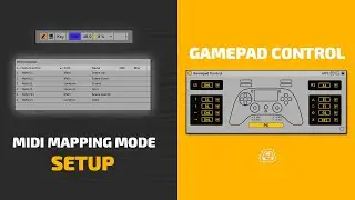 Gamepad Control - Ableton MIDI Mapping Mode | Side Brain