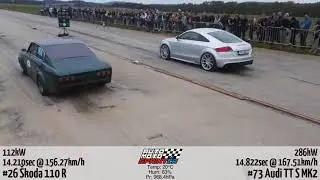 #26 Škoda 110 R, 112 kW - Byebye party Tchořovice , 03.10.2020