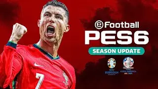 PES 6 NEXT SEASON PATCH 2024 UPDATE | الباتش الاسطورى لتحويل لعبة بيس 6 الى بيس 2024