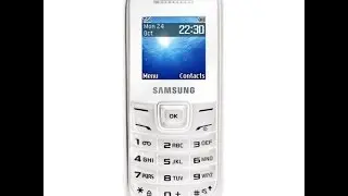 Китайский Беларус - Обзор телефона Samsung GT E1200M