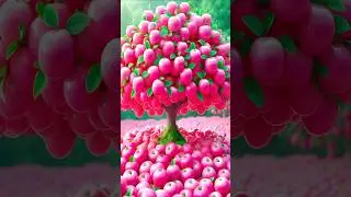 Easy and fast technique for planting and growing apple trees from the trunk. #gardening