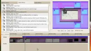 Video effects in PiTiVi