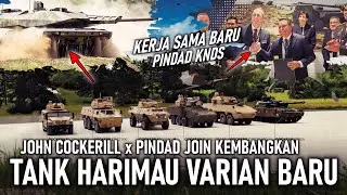 TANK TEMPUR BARU !! JOHN COCKERILL PINDAD INDONESIA AKAN JOIN KEMBANGKAN TANK HARIMAU VARIAN BARU
