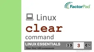 Linux clear command summary with examples