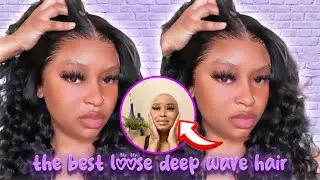 MY HAIR IS FALLING OUT😢*pray for me*💔 Watch My slay this Preplucked/bleached WIGGINS hair💜