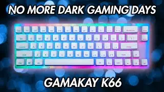 $66 Gamakay K66 Review - A Simple Keyboard with Amazing RGB