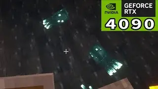 FOUND OCTOPUS IN CAVE 😱- MINECRAFT 1.21.4-RAY TRACING - RTX 4090 #games #minecraft #rtx4090