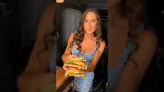 Van Life cooking is hard, do you like egg on a BLTA sandwich? #vanlife #campervan #sandwich