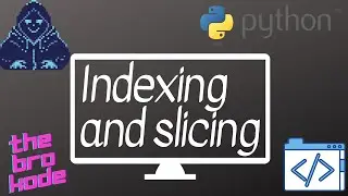 indexing & slicing