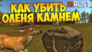 RUST - КАК УБИТЬ ОЛЕНЯ КАМНЕМ