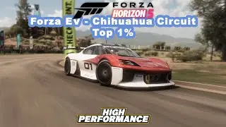 Forza Horizon 5 - High Performance - Forza EV Chihuahua Circuit - Top 1% Time!