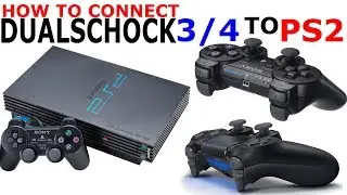 Подключил джойстик от ПС3 и ПС4 к ПС2 How to connest Dualshock 3/4 to Playstation 2