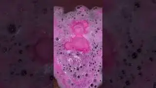 Растворение бомбочки мишки