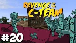 Minecraft: SCREENED IN PORCH & SECRET LAIR? - Revenge of the C-Team Ep. 20