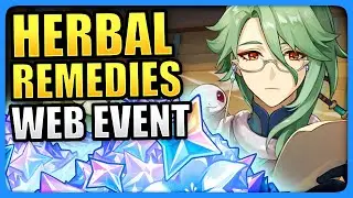 NEW BAIZHU WEB EVENT (FREE 40 PRIMOGEMS!) Genshin Impact Herbal Remedies Web Event 3.6