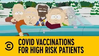 COVID Vaccinations For High Risk Patients | South Park | Comedy Central Africa