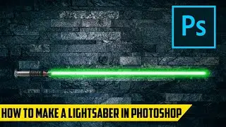 How to make a Lightsaber in 5 Minutes - Photoshop Tutorial