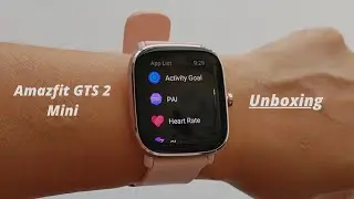 Amazfit GTS2 Mini Smart Watch, Rose Gold Edition | Unboxing and First Impression |