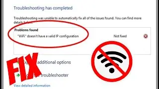 How to Fix Wi-Fi Doesn’t Valid IP Configuration Error in Windows 11