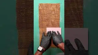 Making fondant look like wood 