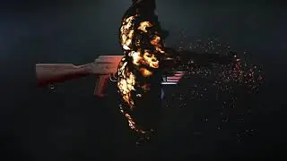 Gun Logo reveal intro | AFTER EFFECTS | AE LOGOES