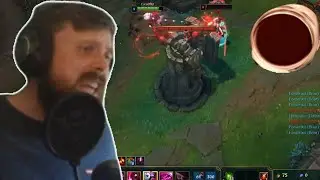 Forsen Rages after failing to finish off an enemy with 1 HP