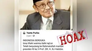 Benarkah BJ Habibie meninggal dunia?