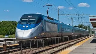 ПОЕЗДКА НА ACELLA EXPRESS ПРОЕХАЛ СТАНЦИЮ в игре Train and rail yard simulator