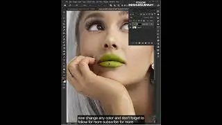 how to change lips color in photoshop