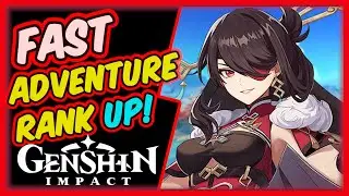 Genshin Impact Fast Adventure Rank Level Up Guide | Quick Tips