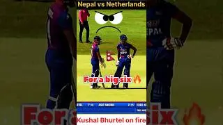 Nepal vs Netherlands 🇳🇱🇳🇵|| Hindi commentary || Kushal hits 6 || T20 worldcup live || #cricket