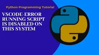 Error - Running Script is Disabled On this System 