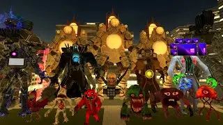 Skibidi Toilet Ngoại Truyện Tập 27 - Garten of Banban Hóa Zombie Và Clockman Gold Xuất Hiện