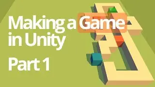 Making a Simple Game in Unity (Part 1) - Unity C# Tutorial