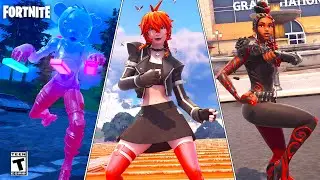 Fortnite Briar of the Thorn, Gummi Team Leader, Nix Scarlet GAMEPLAY & ITEM SHOP