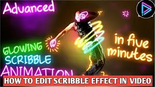 Scribble Animation Effect App | Glowing Animation Effect | Vicky Patel Glowing Effect Editing
