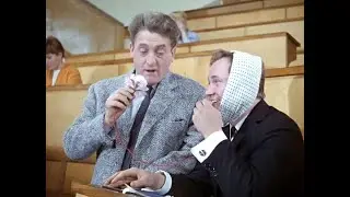 Где Гайдай позаимствовал сцену сдачи экзамена при помощи радиотехники в 