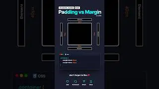 Padding vs Margin in CSS 