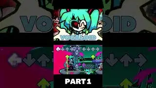 M1KU`S MADNESS The Dark Side of Vocaloid (PART 1) (DEMO) (FNF MOD) #shorts