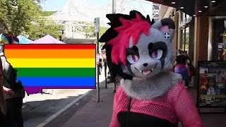 Fursuiting at Pride! - Billings, MT