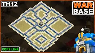 New Unbeatable Th12 war base with copy link |  Anti 3 stars TH12 Base 2024 - Clash of Clans