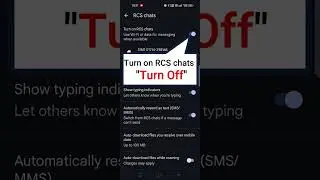 How To Turn Off RCS Messaging On Android. 